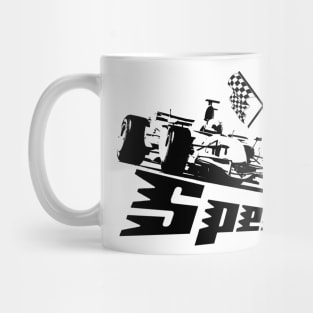 formula one, speed Mug